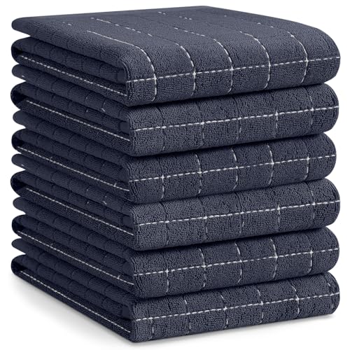 100% Cotton Terry Kitchen Towels (6 Count)