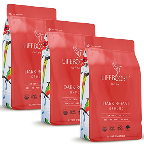 Coffee 3 Pack Dark Roast Ground Coffee (36 Ounce)
