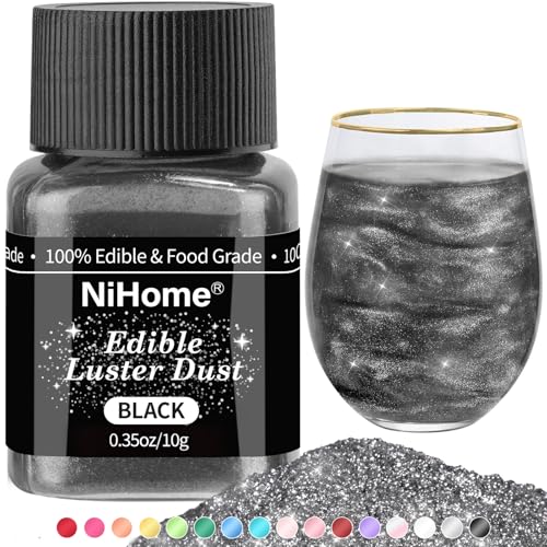 Edible Food Grade Glitter Powder Glimmer Luster Dust for Drinks