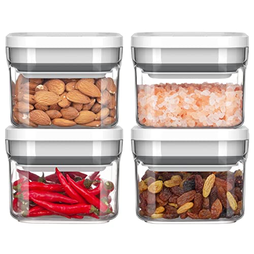 4 Pack Airtight Food Storage Container Set (4 Count)