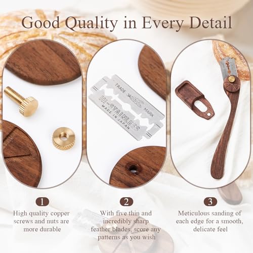 Bread Lame Set with Blade Cover (2 Count)