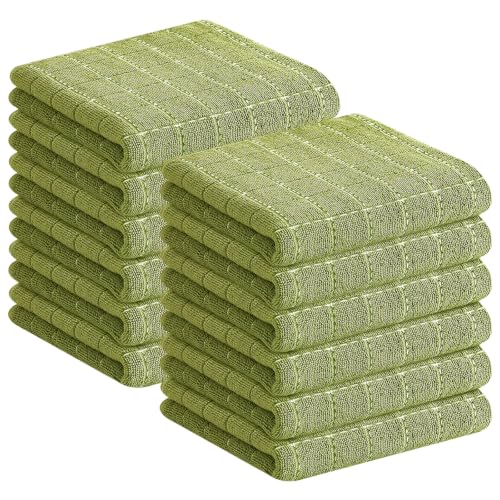 100% Cotton Terry Kitchen Towels (12 Count)