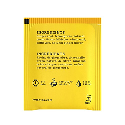 Tea Lemon Ginger Herbal Tea (180 Count)