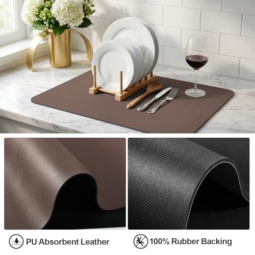 Dish Drying Mat for Kitchen Counter