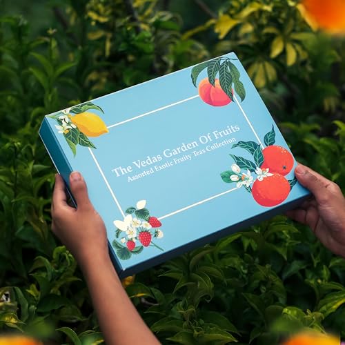 Garden of Fruits Premium Herbal Tea Selection Gift Set Box Ideal Gifts For Women & Men (36 Teabags)