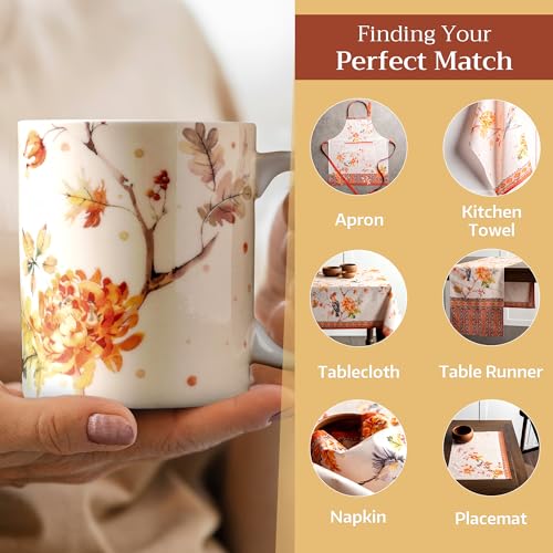 Coffee Mug with Handles Tea Cups (2 Count)