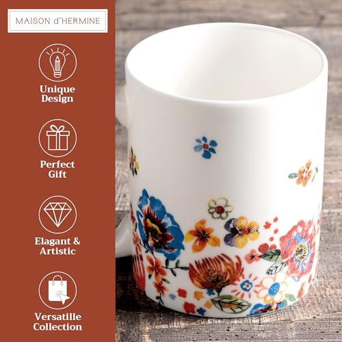 Coffee Mug with Handles Tea Cups