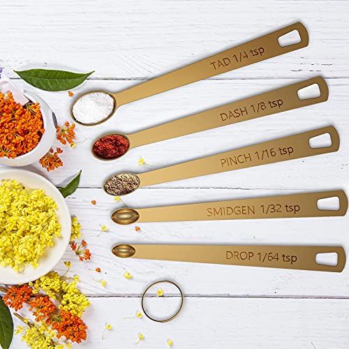 Copper Plated Measuring Cups & Spoons Set of 21