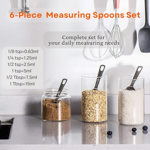 11PCS Measuring Spoons Set Stainless 1 tbsp