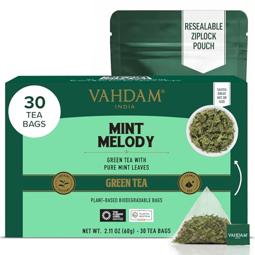 Mint Green Tea Bags (30 Count)