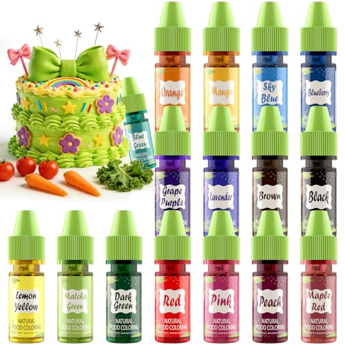 Natural Food Coloring Gel (4 Fl Oz)