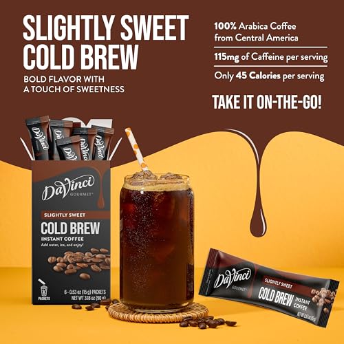 Slightly Sweet Cold Brew Stick Pack (6 Count)