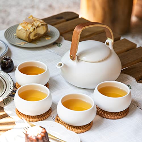 Japanese Tea Set with 4 Cups