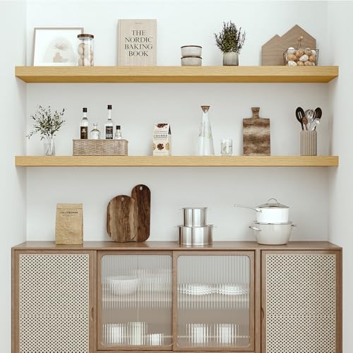 Deep Floating Shelves 55x10” Set of 1