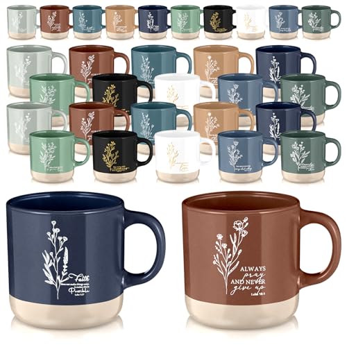 30 Pcs Christian Mugs Bulk for Women Gifts (30 Count)