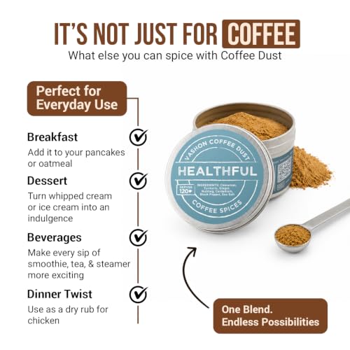 Coffee Dust Healthful Flavoring Powder (2 Ounce)