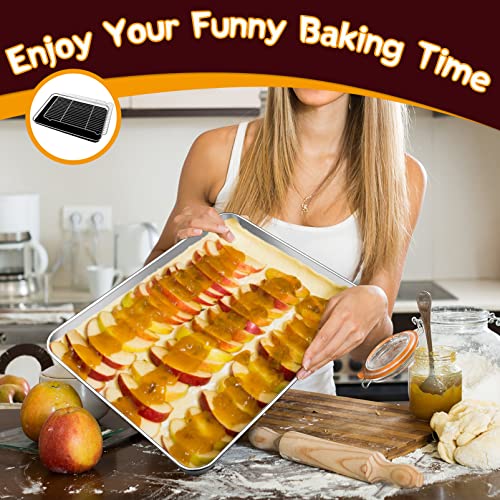 17.5 Inch Baking Sheet with Rack Set