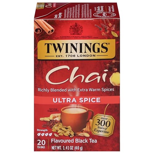Ultra Spice Chai Black Tea Bags (20 Count)