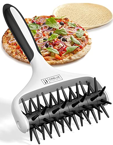 Pizza Dough Docker Pastry Roller with Spikes