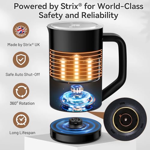 Milk Frother Automatic Hot & Cold Foam Maker