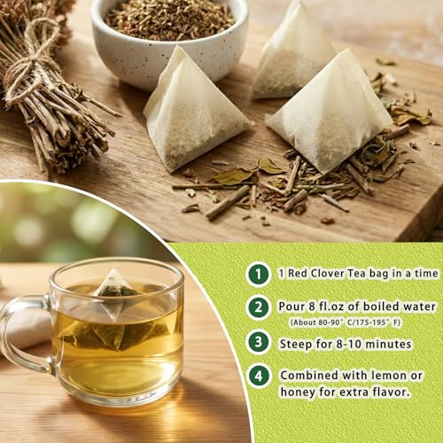 Red Clover Tea Bags (50 Count)