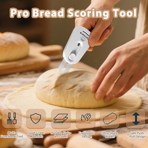 Premium Magnetic Bread Lame & Versatile Bread Scoring Tool