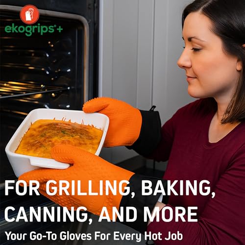 Ekogrips®+ Oven Gloves with Fingers (2 Count)