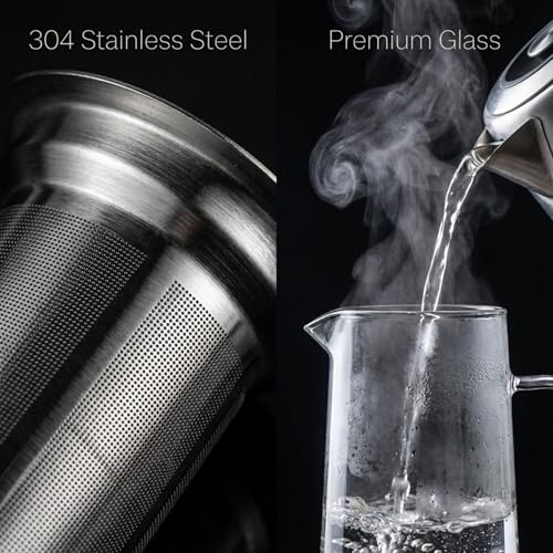 48oz Glass Cold Brew Coffee Maker & Iced Tea Pitcher