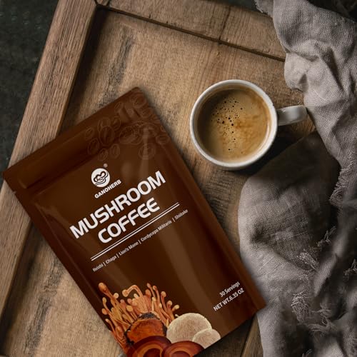 Instant Mushroom Coffee Powder (6.35 Ounce)