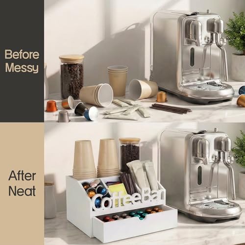 Coffee Bar Organizer Countertop