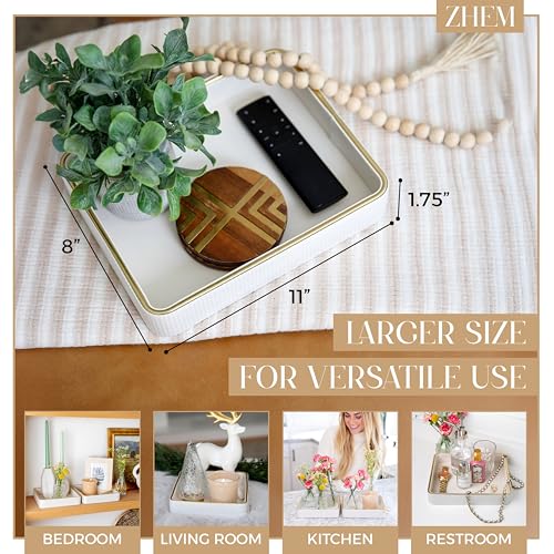 Perfume Tray Valet Tray Night Stand Bedside Organizer