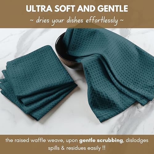 Waffle Weave Kitchen Towels (4 Count)
