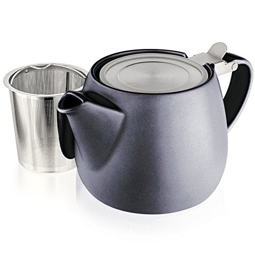 Pluto Porcelain Small Teapot Black