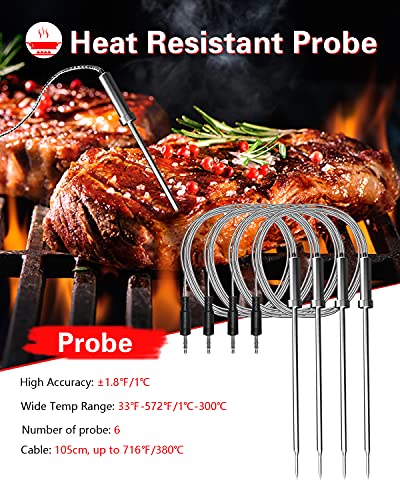 Bluetooth Meat Thermometer Wireless Meat Thermometer