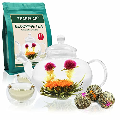 Blooming Tea Flowers (12 Count)