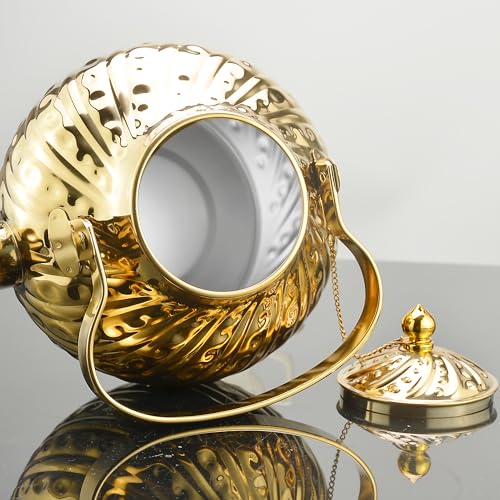 2000ml stainless steel antique style teapot