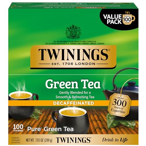 Decaffeinated Green Tea Bags (100 Count)