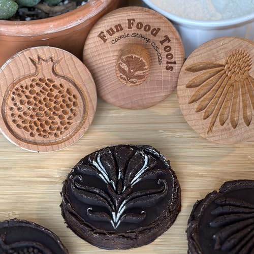 Flower Deco Cookie Stamp CS
