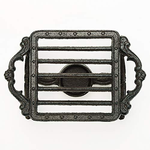 Heavy Duty Cast Iron Teapot Dish Warmer Stable Holder for Tealight Stand