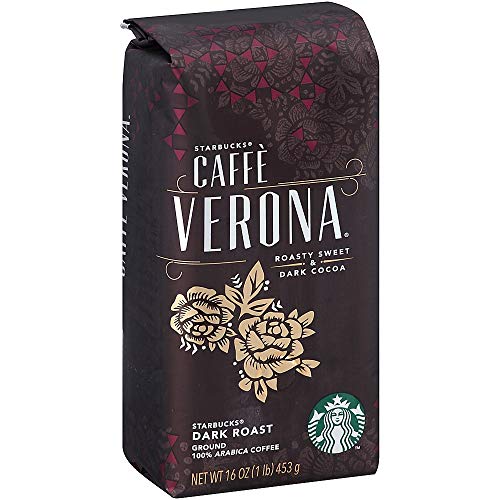 Caffe Verona Dark Roast Ground Coffee (16 Ounce)