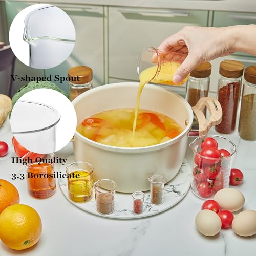 Glass Measuring Cup Set