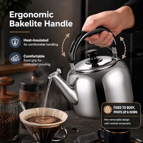 Whistling Stovetop Tea Kettle
