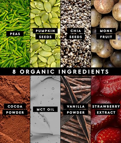 Organic Plant Based Protein Powder (20 Ounce)