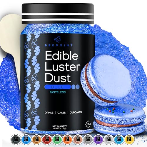 Blue Edible Luster Dust 15g