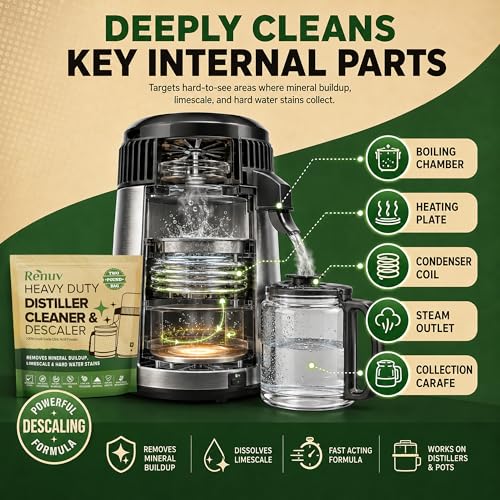 Citric Acid for Cleaning & Descaling Water Distillers (32 Ounce)