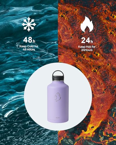 Half Gallon Water Jug Insulated Stainless Steel