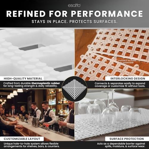Interlocking Shelf Mats (6 Count)