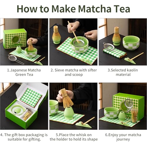7pcs Traditional Matcha Tea Ceremony Set