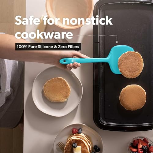 DI ORO Silicone Turner Spatula Set (4 Count)