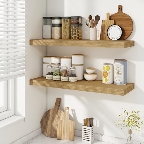 9.3Inch Deep Floating Shelves for Wall (2 Count)